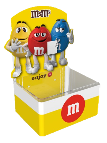 counter character display