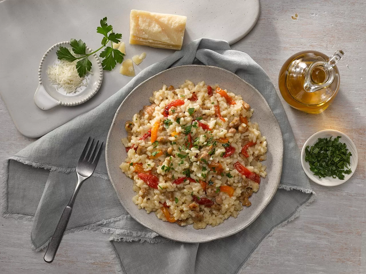 SausagePepperRisotto marsfoodservices image