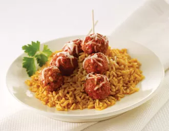 meatball-skewers-over-tomato-basil-rice marsfoodservices image