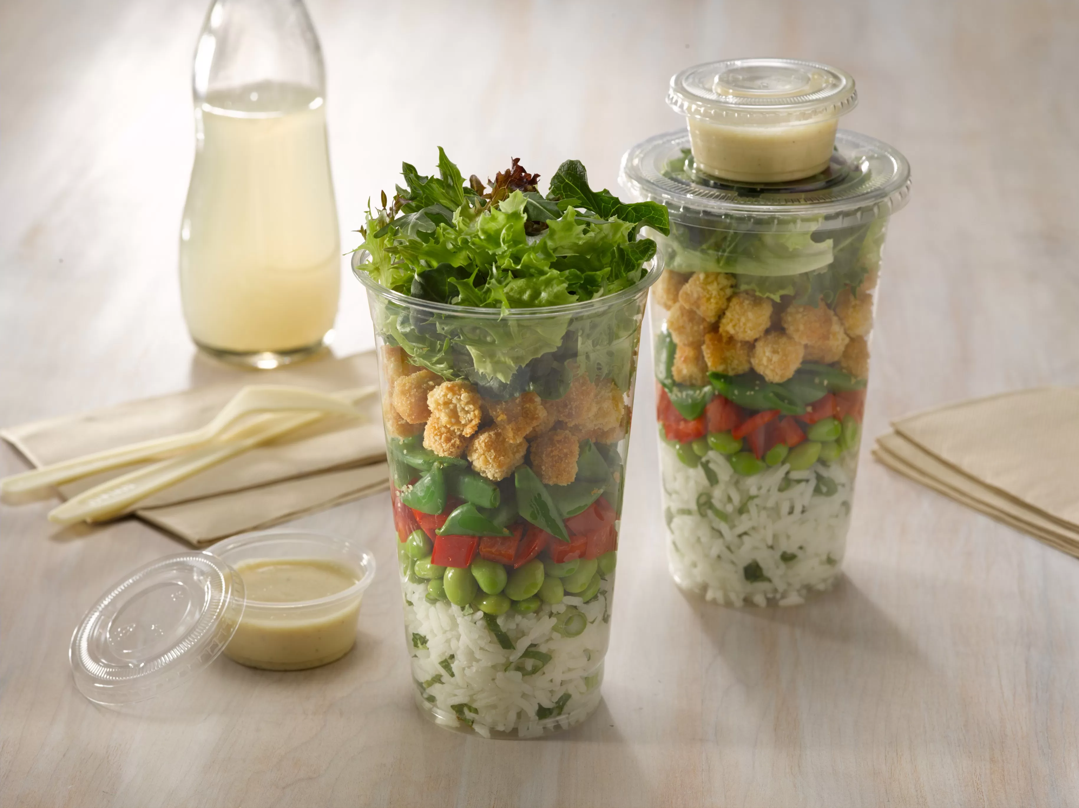 Crispy Tofu Salad marsfoodservices image