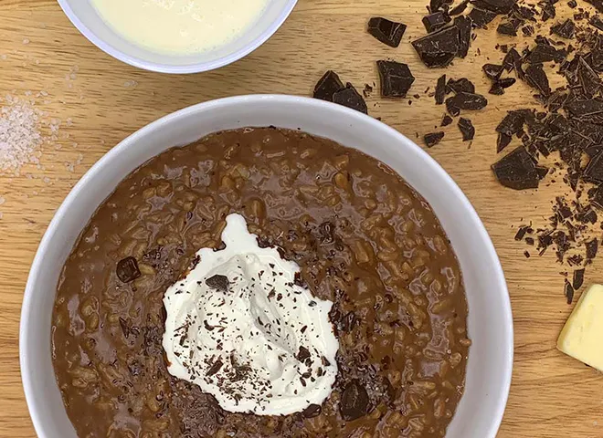 Dark Chocolate Risotto marsfoodservices image