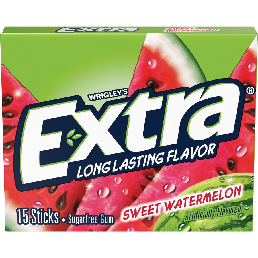 EXTRA® SWEET WATERMELON Gum marsfoodservices image