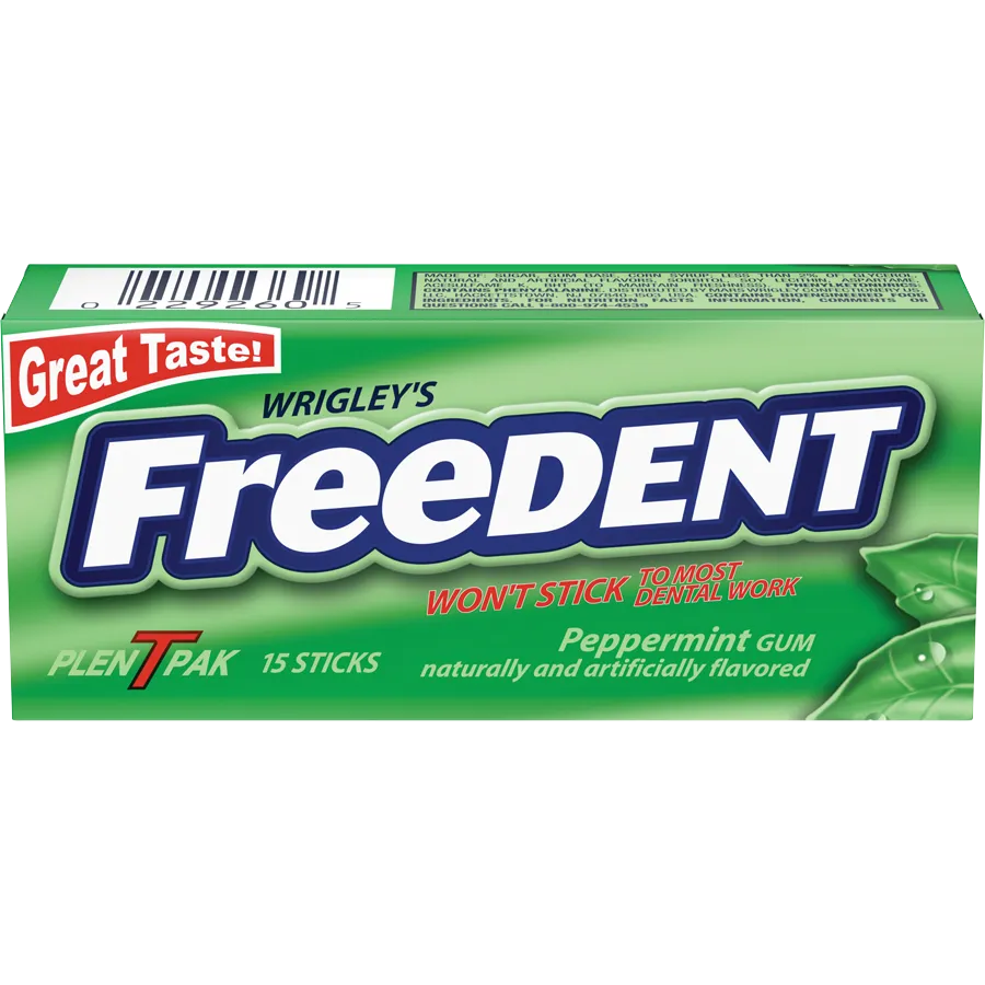 FREEDENT® PEPPERMINT Gum marsfoodservices image
