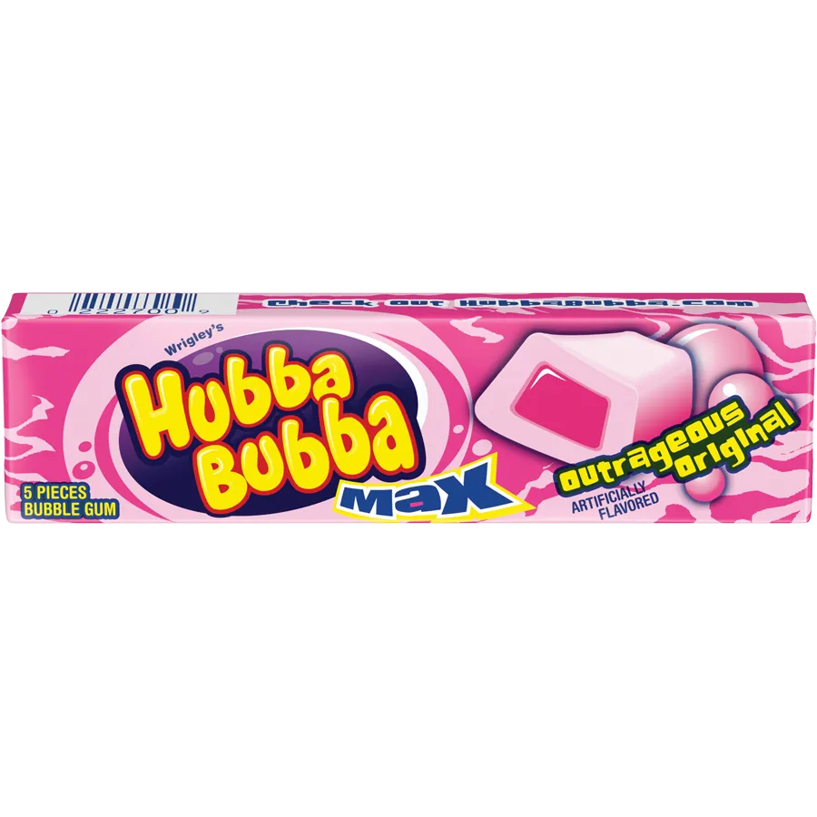 HUBBA BUBBA® MAX OUTRAGEOUS ORIGINAL® Gum marsfoodservices image
