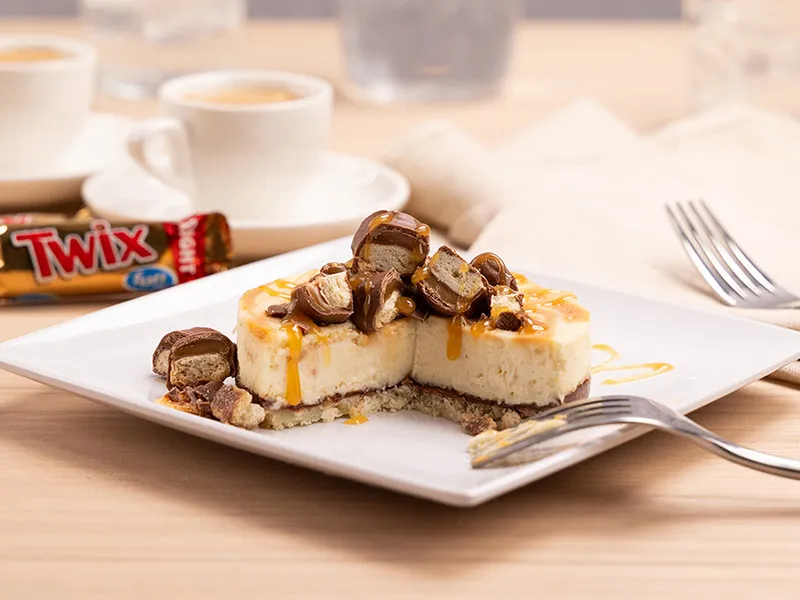 TWIX® Snickerdoodle Crunch Cheesecake marsfoodservices image