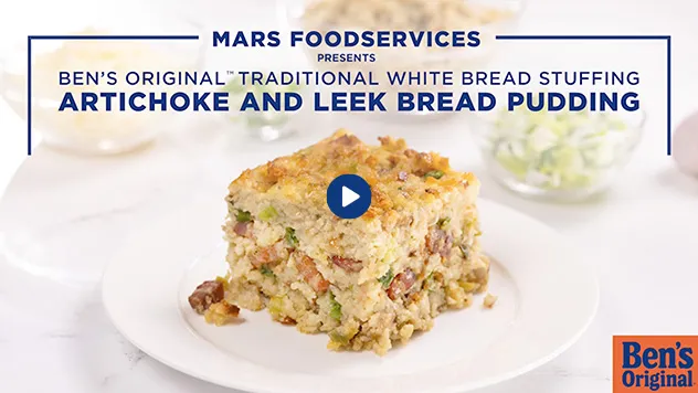 BEN’S ORIGINAL™ Savory Bread Pudding marsfoodservices image
