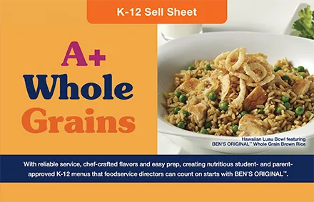 K-12 Sell Sheet Cover marsfoodservices image