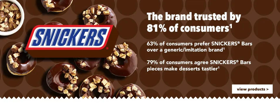 Snickers Slider marsfoodservices image
